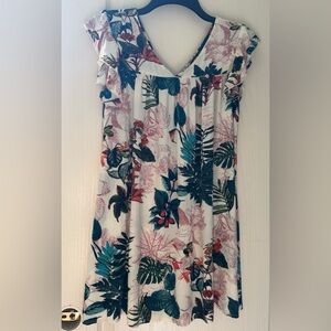 SHEIN Floral Mini Dress - Multicolor